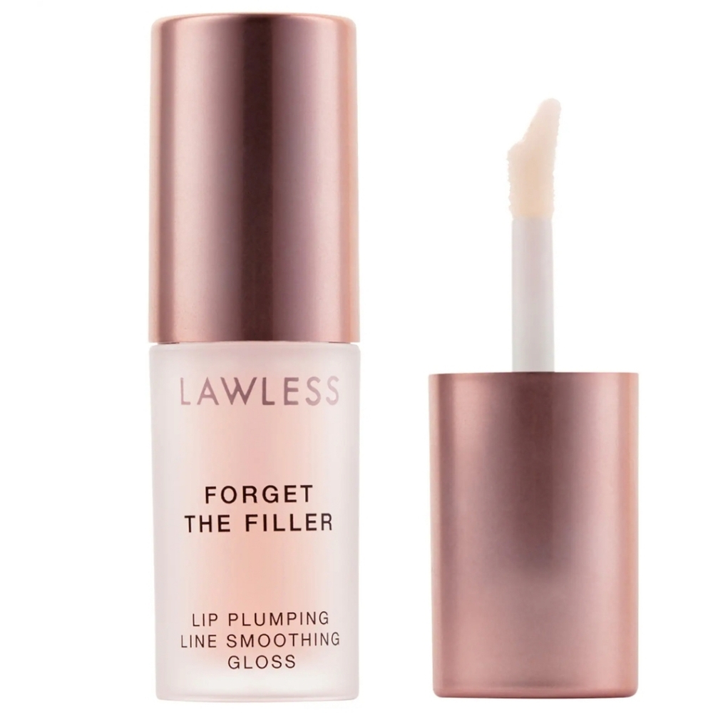 LAWLESS Forget the Filler Line Smoothing Lip Plumping Gloss Mini & Keychain - Picture 3 of 3